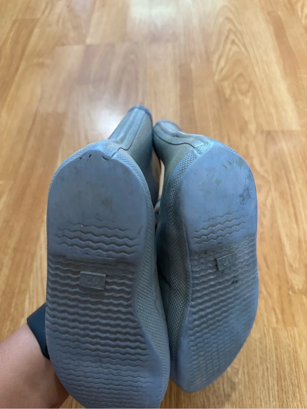 Hunter Kids Sparkle Light Blue Rain Boots